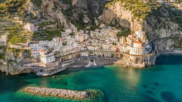 Atrani, Amalfi Coast, Italy (© Amazing Aerial/Shutterstock)