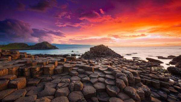 The Giant's Causeway, County Antrim, Northern Ireland (© Dieter Meyrl/Getty