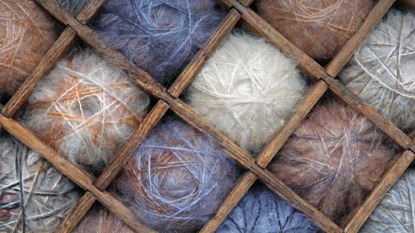 Wool and mohair yarn (© Jurate Buiviene/Alamy)
