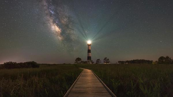 Bodie Island Lighthouse, Nags Head, North Carolina (© Michael Ver Sprill/Getty