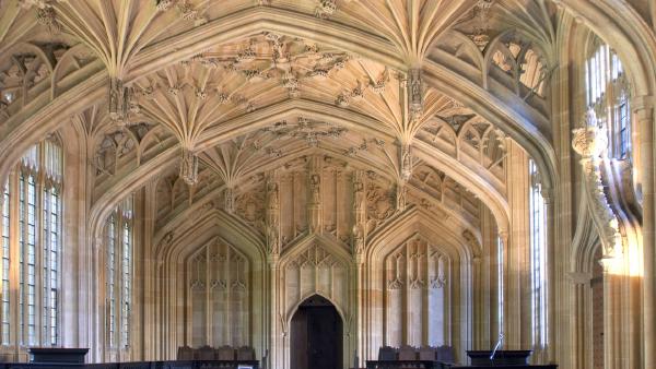 Bodleian Library, University of Oxford, England (© Andrew Holt/Getty Images)