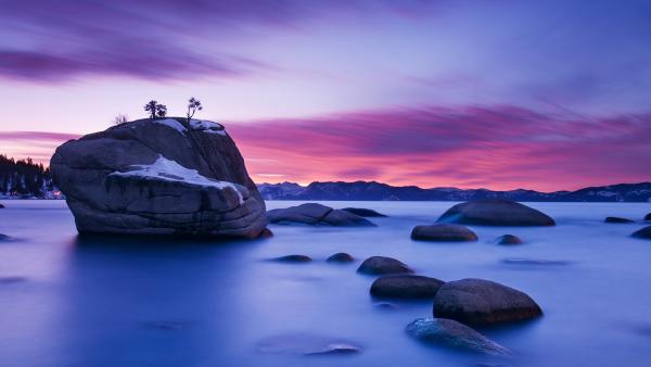 Bonsai Rock, Lake Tahoe, Nevada (© Jim Patterson/Tandem Stills + Motion)