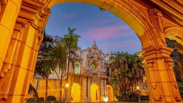 Casa del Prado, Balboa Park, San Diego, California (© f11photo/Getty Images)