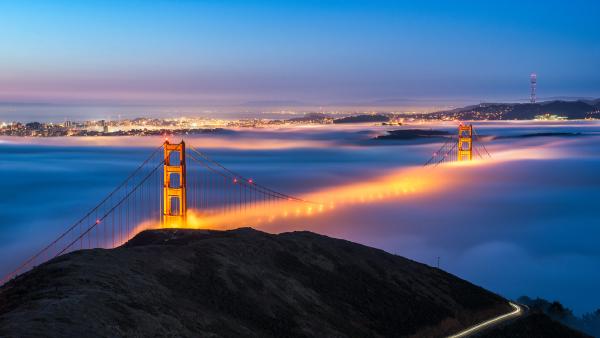 Golden Gate Bridge, San Francisco, California (© Jim Patterson/Tandem Stills +