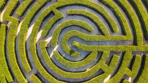 Hedge maze in Cyherbia Botanical Park, Cyprus (© Tpopova/Getty Images)