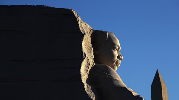 Martin Luther King Jr. Memorial in Washington, DC (© Win McNamee/Getty Images)