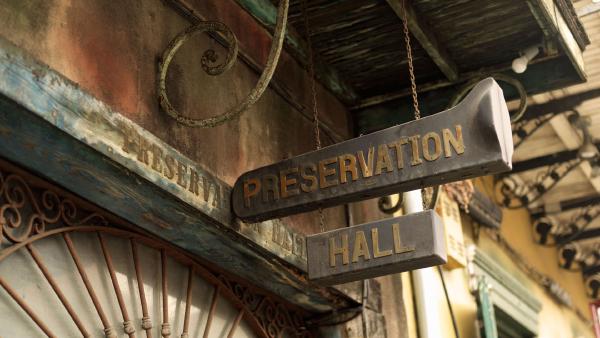 Preservation Hall, New Orleans, Louisiana (© Cosmo Condina North America/Alamy)