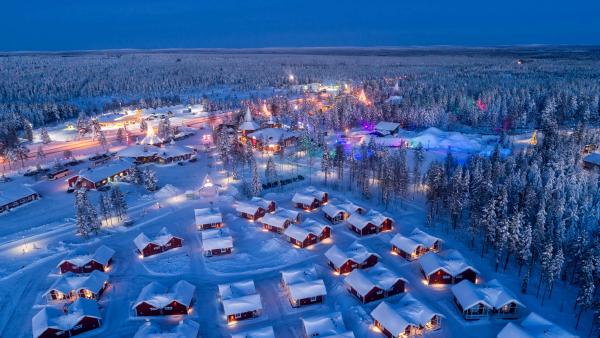 Santa Claus Village in Rovaniemi, Lapland, Finland (© Smelov/Shutterstock)