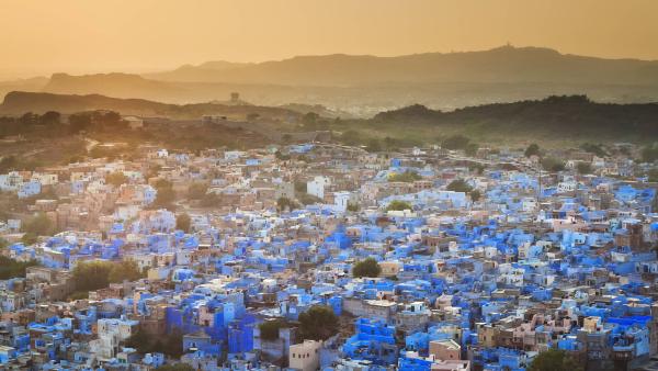 The Blue City of Jodhpur, India (© cinoby/Getty Images)