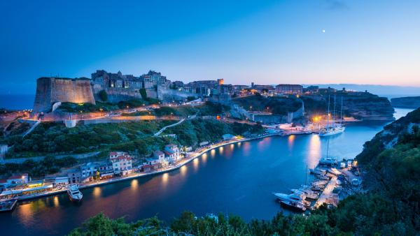 The citadel in Bonifacio, Southern Corsica, France (© Marc Dozier/Getty Images) The citadel in Bonifacio, Southern Corsica, France (© Marc Dozier/Getty Images)